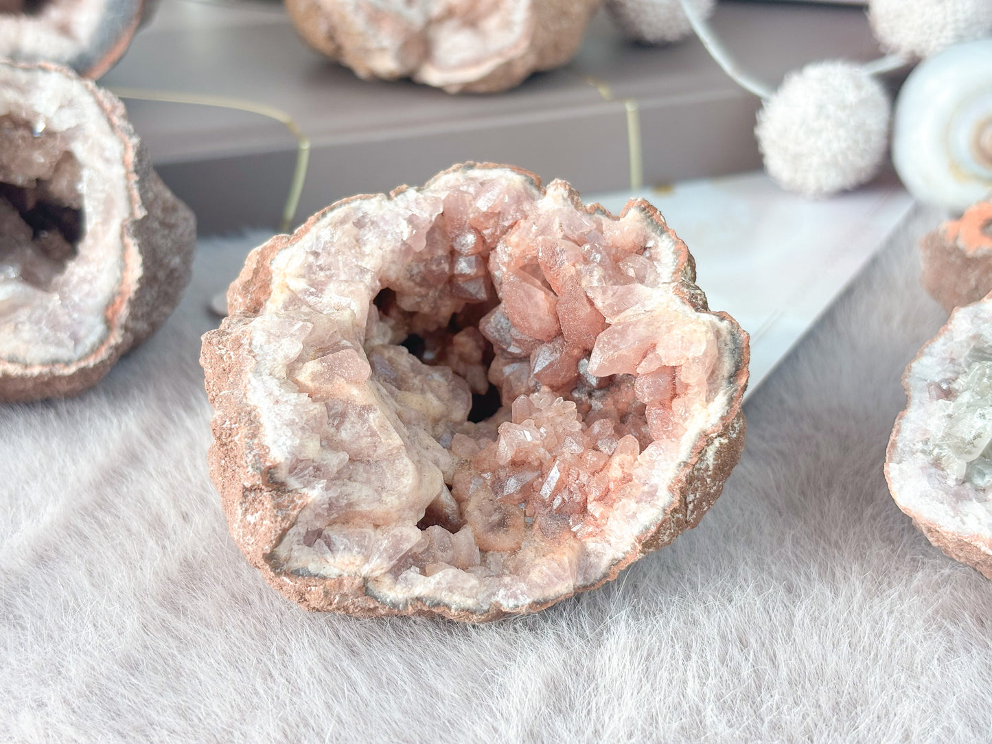 Pink Amethyst Geoden
