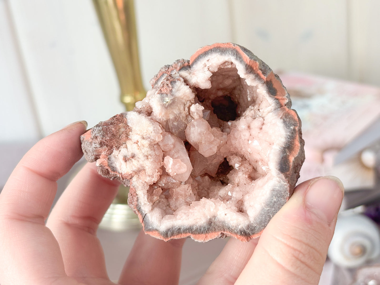 Pink Amethyst Geoden