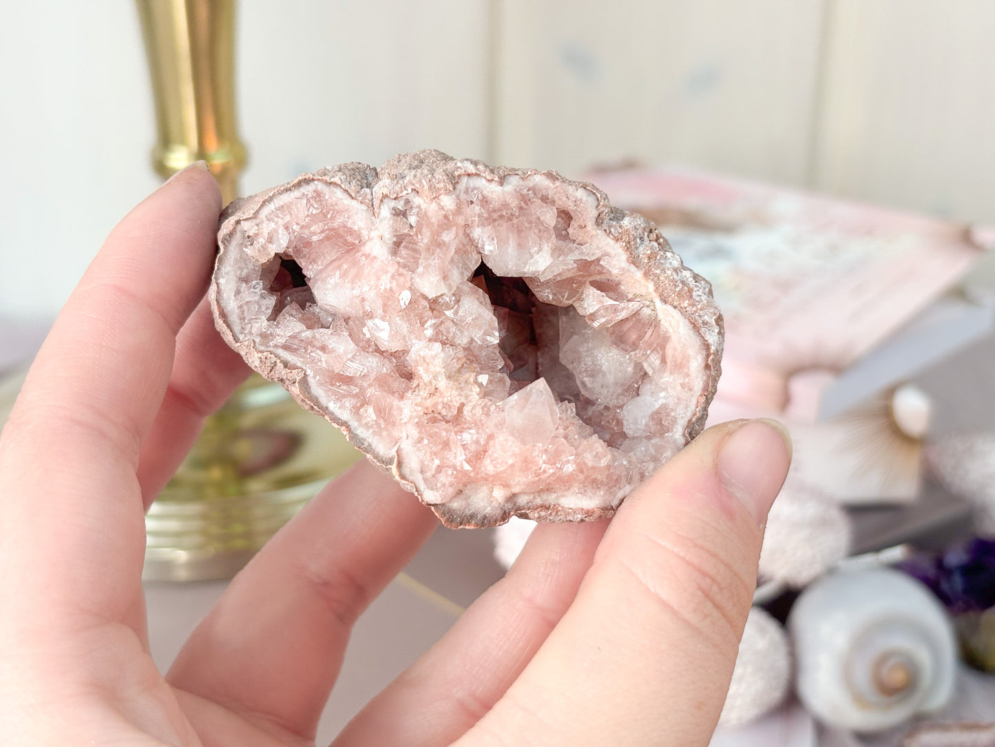 Pink Amethyst Geoden