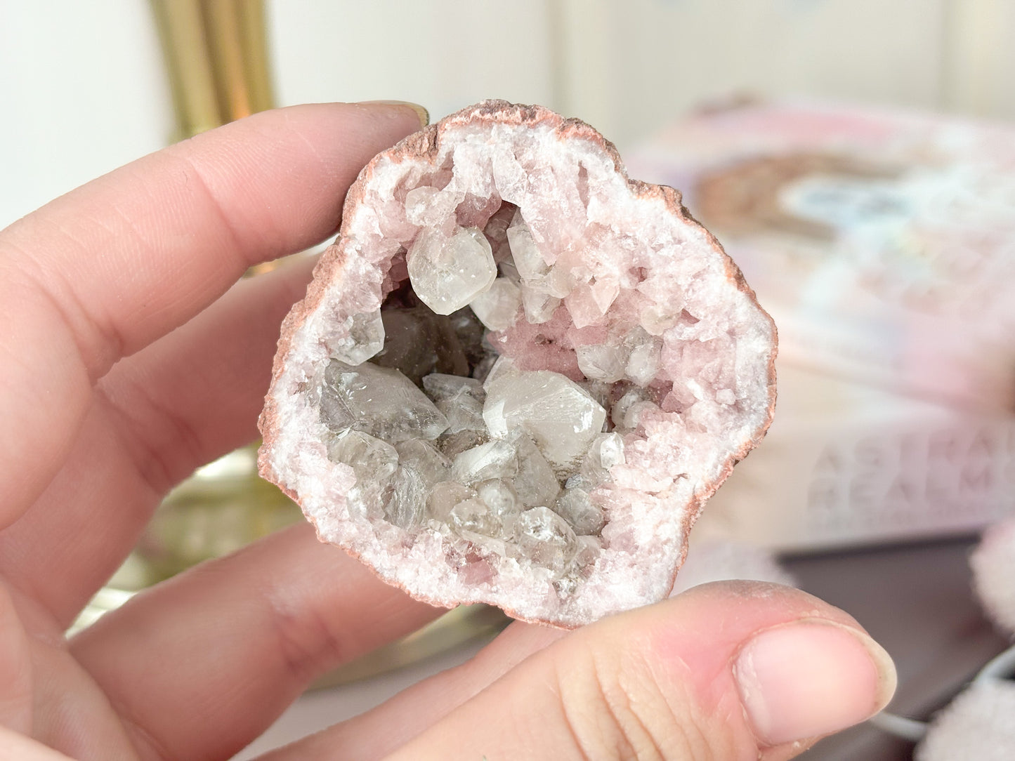 Pink Amethyst Geoden