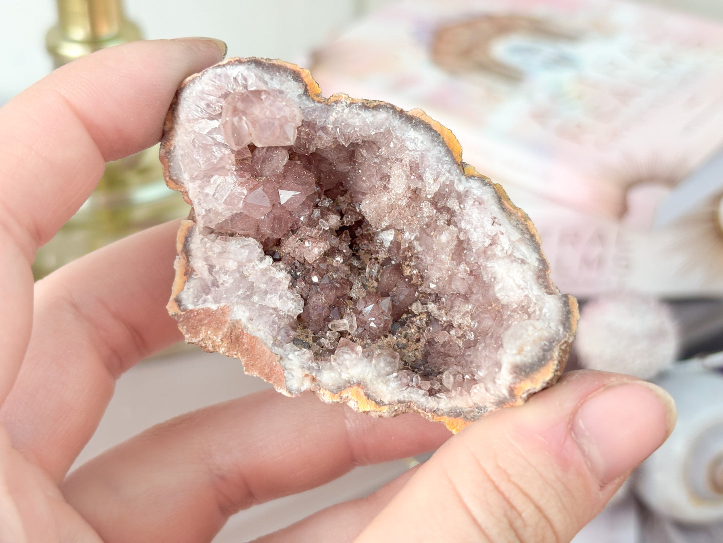 Pink Amethyst Geoden