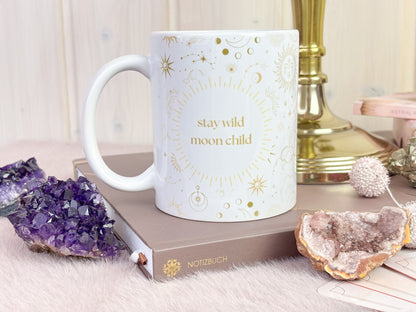 Tasse "Stay wild, moon child"